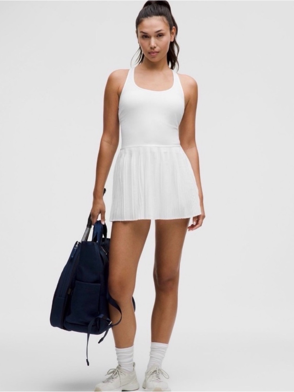 Lululemon Scoop Neck Pleated
Tennis Dress White